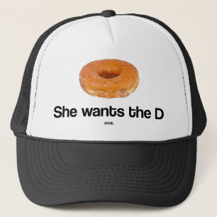 Sie Will den Donut Truckerkappe