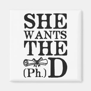 Sie will den PhD Magnet