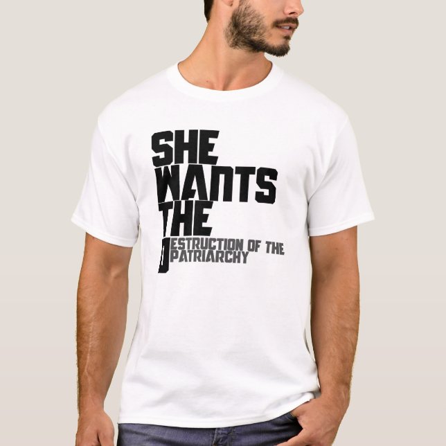 Sie will die D T-Shirt (Vorderseite)