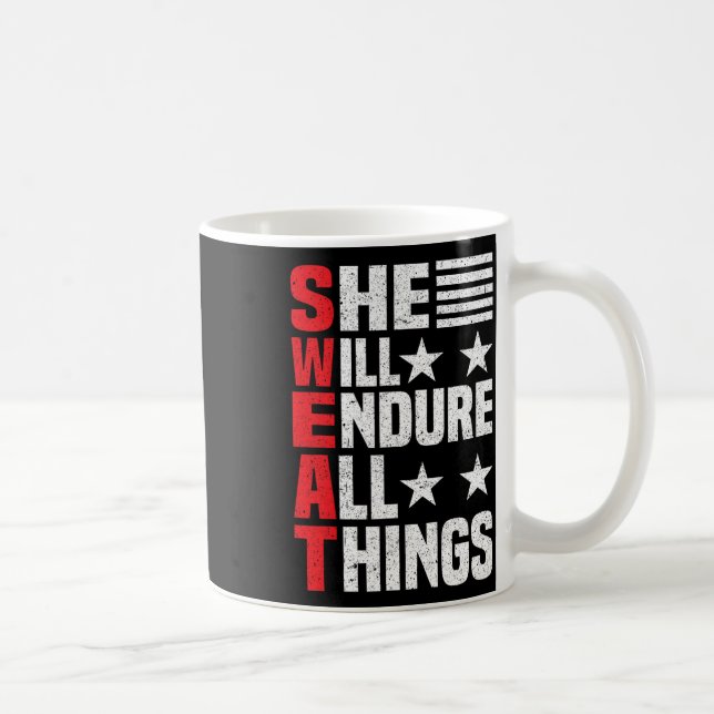 Sie wird alles aushalten kaffeetasse (Rechts)