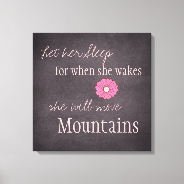 Sie wird die Leinwand verschieben (Vorderseite)