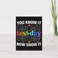 Sie wissen, es jetzt zeigen Sie es lustige Test Da