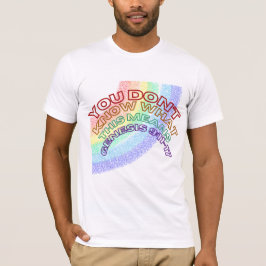 SIE WISSEN NICHT, WAS DAS BEDEUTET, RB-SCRIPTURE T-Shirt