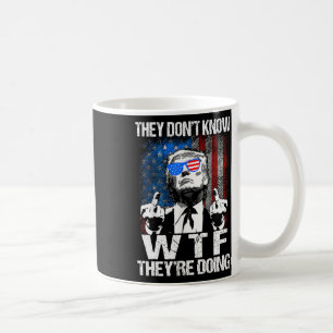 Sie wissen nicht, was sie tun Trump Lustig Kaffeetasse