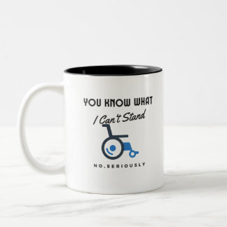 Sie wissen, was ich nicht ernsthaft handhaben kann zweifarbige tasse