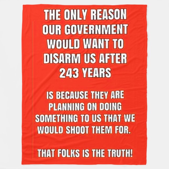 SIE WOLLTE, UNS ZU VERSCHÄRFEN FLEECEDECKE (Vorderseite)