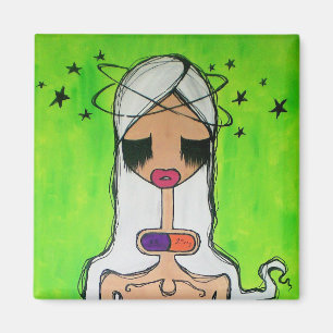 "Sie wundern sich jetzt" quadratischen Magneten Magnet