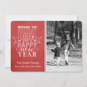 Sie wünschen sich mehr Urlaub   Rote Farbkarte Feiertagskarte