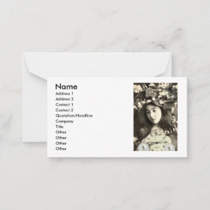 Sie wünschte, sie hätte Zeit Hinweiskarte