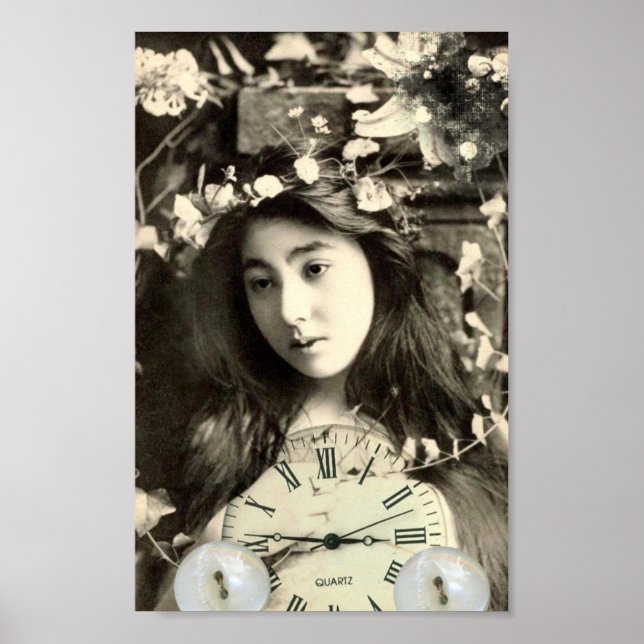 Sie wünschte, sie hätte Zeit Poster (Vorne)