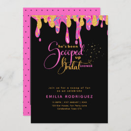 Sie wurde in Icecream-Brautparty aufgezogen Einladung