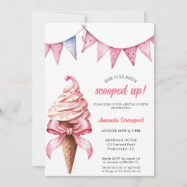 Sie wurde ins Brautparty geschleudert Einladung