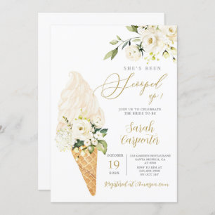 Sie wurde ins Brautparty geschleudert Einladung