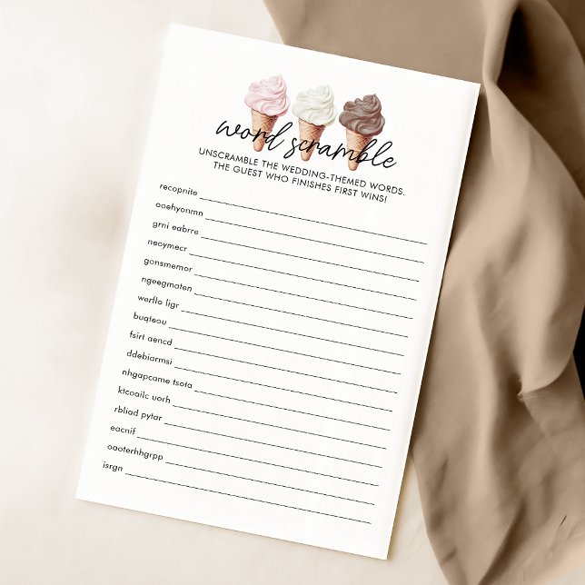 Sie wurde mit dem Shower Word Scramble Game ausgez (Von Creator hochgeladen)