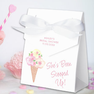 Sie wurde mit Eiscreme-Brautparty vergossen Geschenkschachtel