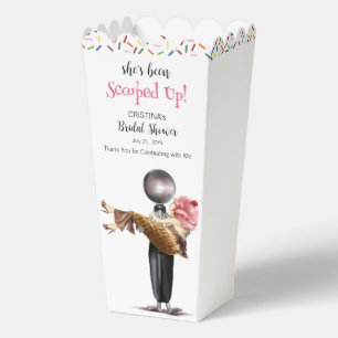 Sie wurde mit Strawberry Ice Creme Bridal vergosse Geschenkschachtel