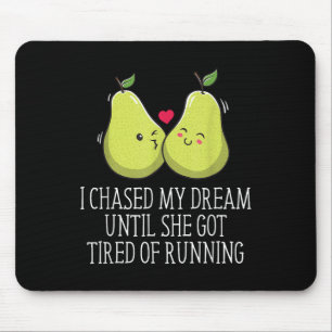Sie wurde müde, Heiratsantrag Bräutigam Verlobung  Mousepad