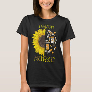 Sie wurde Psychologin Psychiatrische Krankenpflege T-Shirt