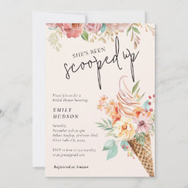 Sie wurde von der Brautdusche erschossen Einladung