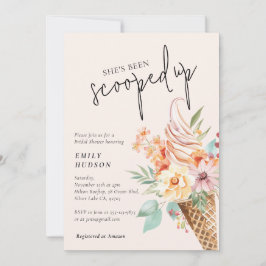 Sie wurde von der Brautdusche erschossen Einladung