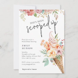 Sie wurde von der Brautdusche erschossen Einladung