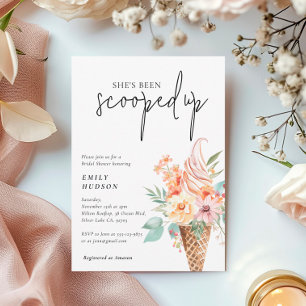 Sie wurde von der Brautdusche erschossen Einladung