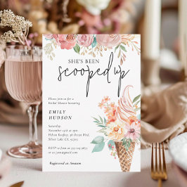 Sie wurde von der Brautdusche erschossen Einladung