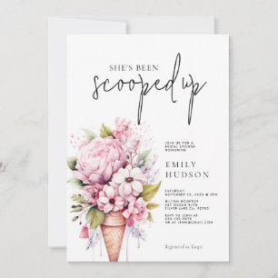 Sie wurde von der Brautdusche erschossen Einladung