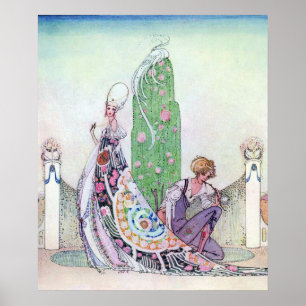 Sie wurde von Kay Nielsen angehalten Poster