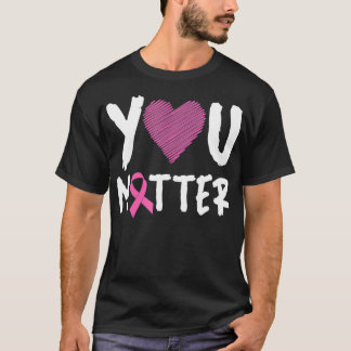 Sie zählen Brustkrebs-Bewusstseinswarter Survivo T-Shirt