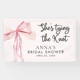 Sie zähmt das Brautparty des Knotens und das Begrü Banner