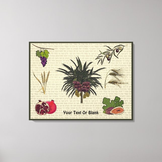 Sieben Arten Leinwanddruck (Vorderseite)