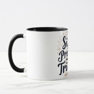 Sieben Beten Vertrauen Kaffee und jesus Lover Tasse