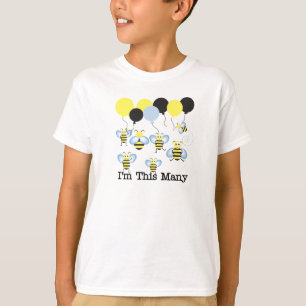 Sieben Bienen bin ich diese viele T-Shirt