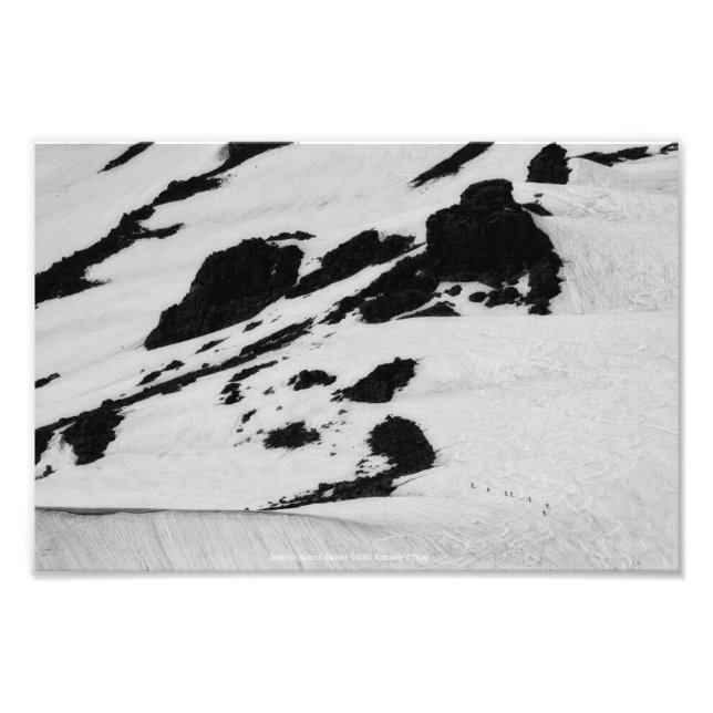 Sieben bis zum Gipfel Fotodruck (Vorne)