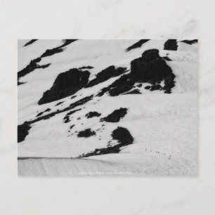 Sieben bis zum Gipfel Postkarte