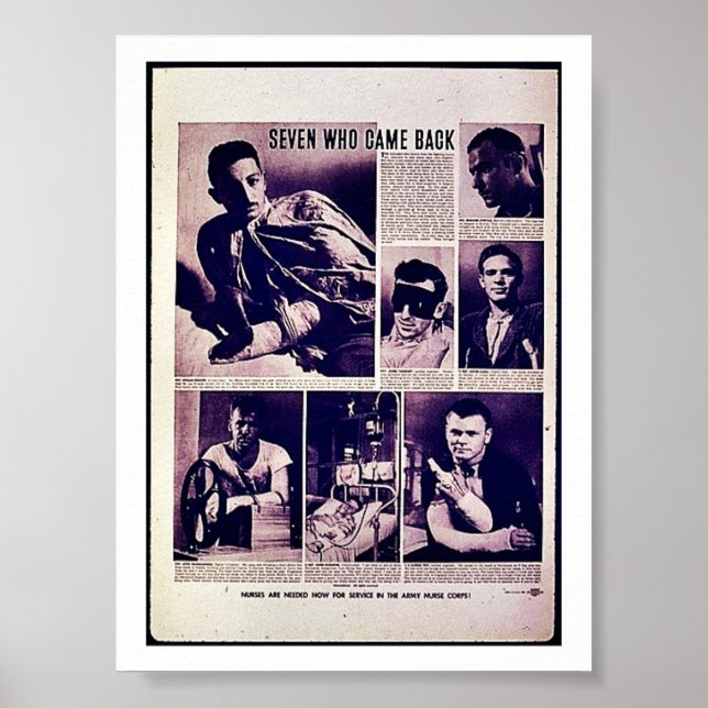 Sieben, die zurückgekommen sind poster (Vorne)