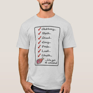 Sieben fantastische Sünden T-Shirt