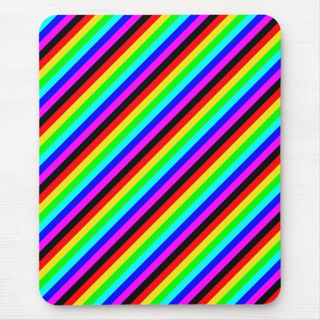 sieben Farben Mousepad (Vorne)