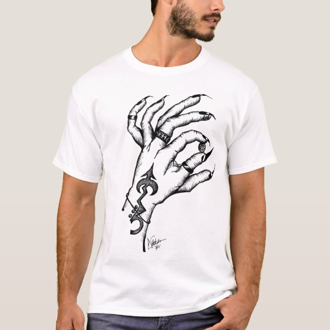 Sieben Finger T-Shirt (Vorderseite)