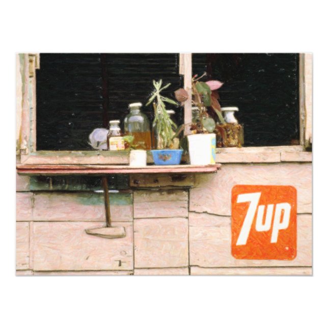 Sieben Fotodruck (Vorne)