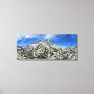 Sieben Gables über sieben Gabelseen - Sierra - Leinwanddruck