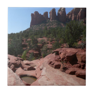 Sieben heilige Pools in Sedona Arizona Fliese