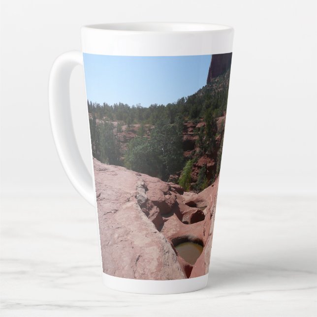Sieben heilige Pools in Sedona Arizona Milchtasse (Linke Ecke)