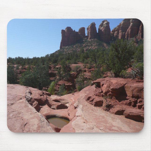 Sieben heilige Pools in Sedona Arizona Mousepad (Vorne)