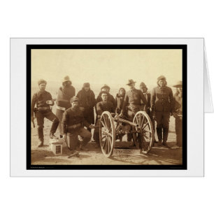 Sieben Indianer & 1. Artillerie SD 1891