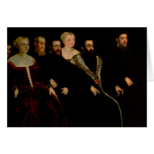 Sieben Mitglieder der Soranzo Familie