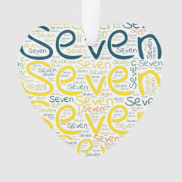 Sieben Ornament