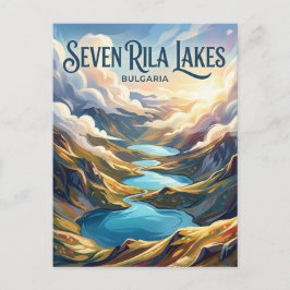 Sieben Rila-Seen Bulgarien Postkarte
