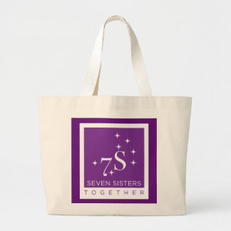 Sieben Schwester-zusammen Taschen-Tasche Jumbo Stoffbeutel